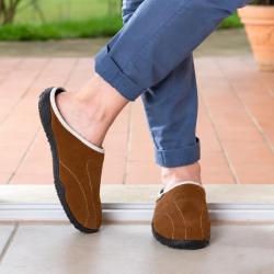 Chaussons Mules Dakor Marrons pour Homme - Confort et Style 46