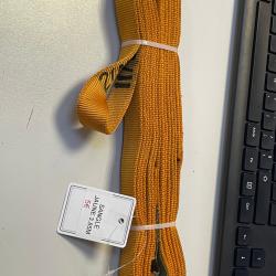 sangle jaune 3,85m x 2,5cm