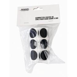 Gommettes Centre de Cible Noir Diam 25 mm X 900