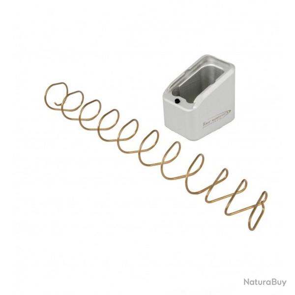 Fond de Chargeur +6 Coups Toni System Glock Gris