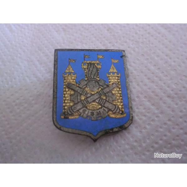 insigne  �mail  C.I.S.M-1  centre d'instruction du service mat�riel  / drago paris
