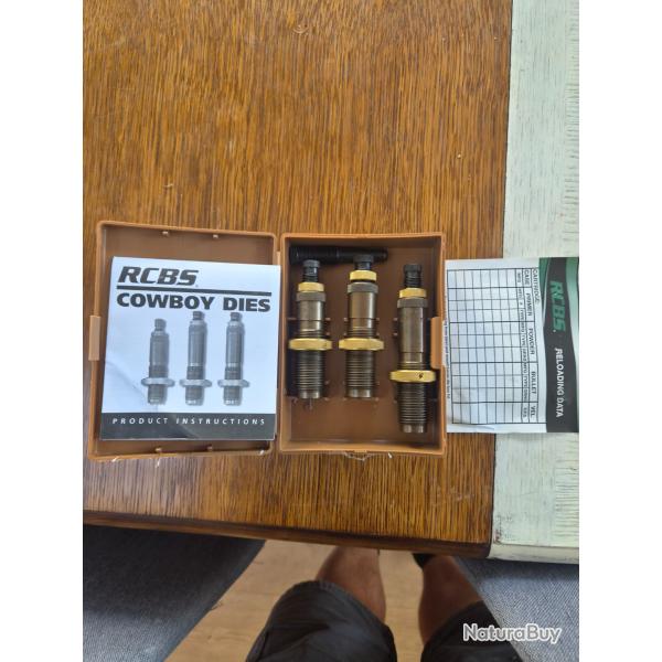RCBS Cowboy Dies .38-55 Winchester - Jeu 3 outils - R�f. 36551