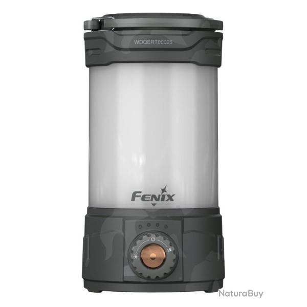 FENIX - CL26RPROGC - Grey Camo - Lanterne de camping portable multifonctions - 650 LUMENS