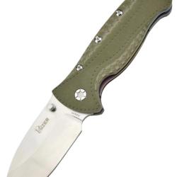 KIZER - Ki4416A2 - Couteau pliant Justin Gingrich GTi, intercalaires arc-en-ciel