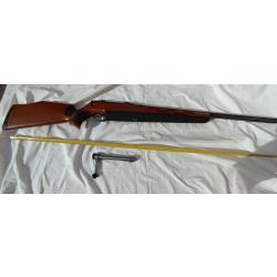 Gr&uuml;nig & Elmiger Match Target 222 Rem - Excellent &eacute;tat (Stecher &agrave; r&eacute;parer, pi&egrave;ce fournie)