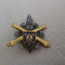 insigne  BMRG 4&deg; bataillon du mat&eacute;riel de reserve g&eacute;nerale /  drago  paris