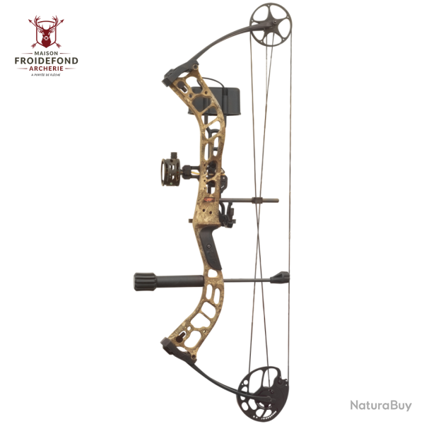 Arc � poulie Stinger ATK SS Package Pro 2023 - PSE - 70# (21.5"-30.0") / Gaucher / Kryptek Skyfall