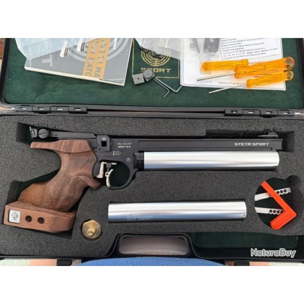 PISTOLET STEYR LP50 : 5 coups (calibre 4.5mm) - Epreuve ISSF 10M STANDARD VITESSE