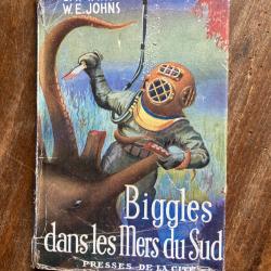 Biggles dans les mers du sud, W.E. Johns - Presses de la cit&eacute; 1949