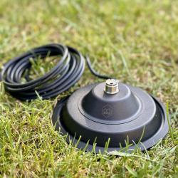 Socle aimant&eacute; pour antenne de toit BPA