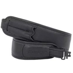 Sangle Carabine Cuir Noir BLASER
