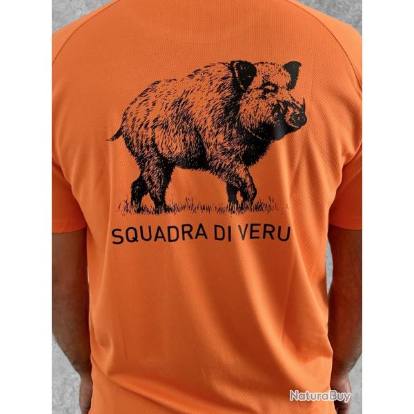 T-shirt Personnalisable PRO CACCIA Kaki, 2XL, Sans logo de sanglier