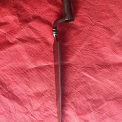BAIONNETTE D`OFFICIER A DOUILLE