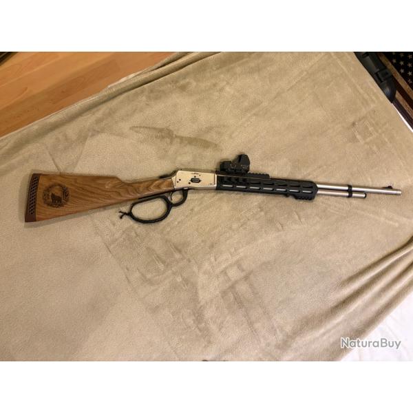 carabine levier action HUGTEK lvr ssxn cal.44 rem mag canon filet� de 61 cm LVR44SSXN61