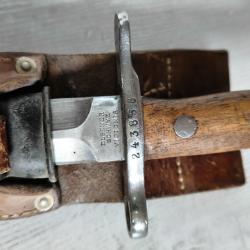 Vends ba&iuml;onnette suisse K11 K31