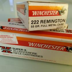 Cartouches 222 rem