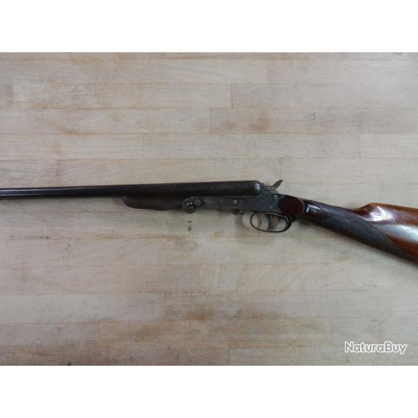 FUSIL JUXTAPOSE ARTISAN BELGE A CHIEN PLIANTE CAL 14MM OCCASION