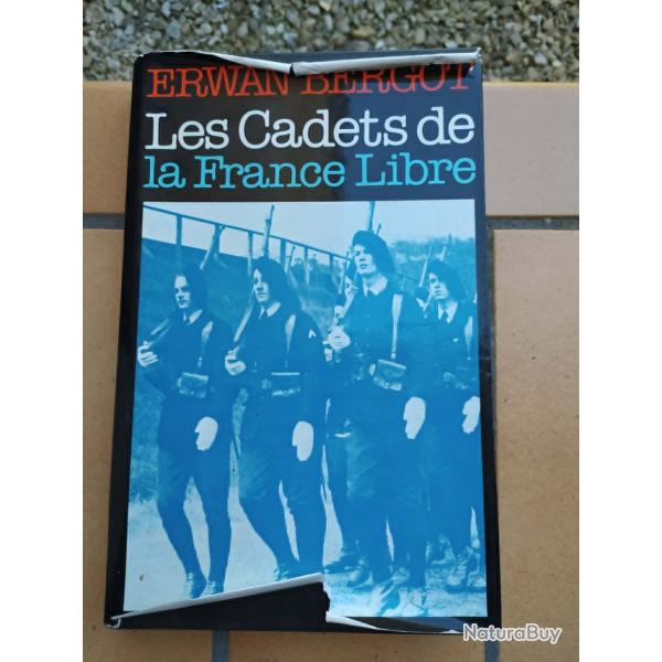 LIVRE LES CADETS DE LA FRANCE LIBRE ERWAN BERGOT DE GAULLE FFL