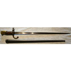 Belle baionnette fusil GRAS 1874