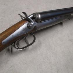 Joli HUSQVARNA mod&egrave;le 1877, Cal 12 &agrave; chiens, &agrave; 1 euro sans prix de r&eacute;serve!!! Apte au tir!!!