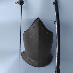 plastron cuirasse ancien pour enfant
