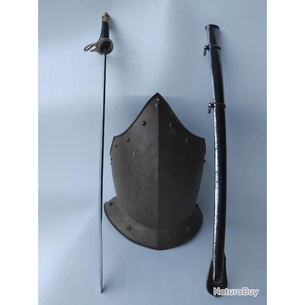plastron cuirasse ancien pour enfant