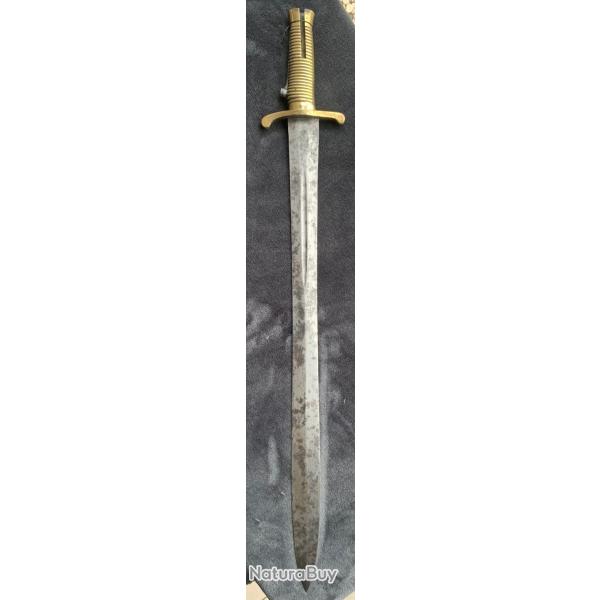 Tr�s rare ba�onnette-glaive