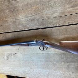 Fusil artisan espagnol &agrave; platines cal 12/70 Arturo Fernandez