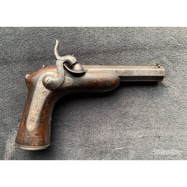 Tr�s rare pistolet Gastinne Renette