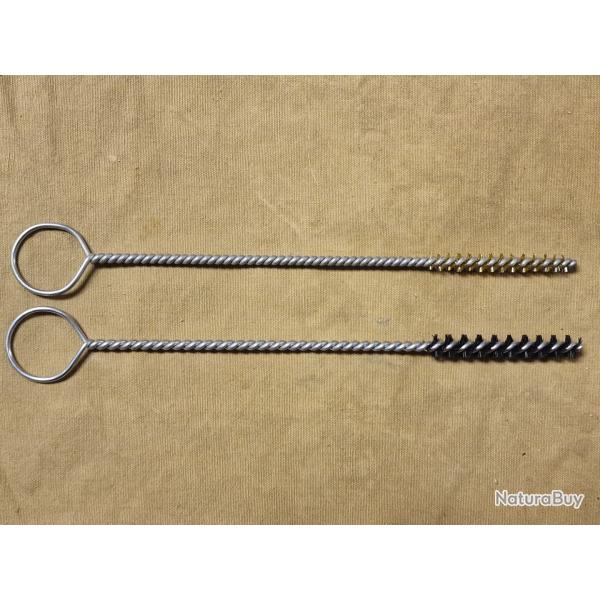 Tiges �couvillon nylon + laiton pour armes de poing cal. 22 - HILMAR SUPER DESTOCK !!!