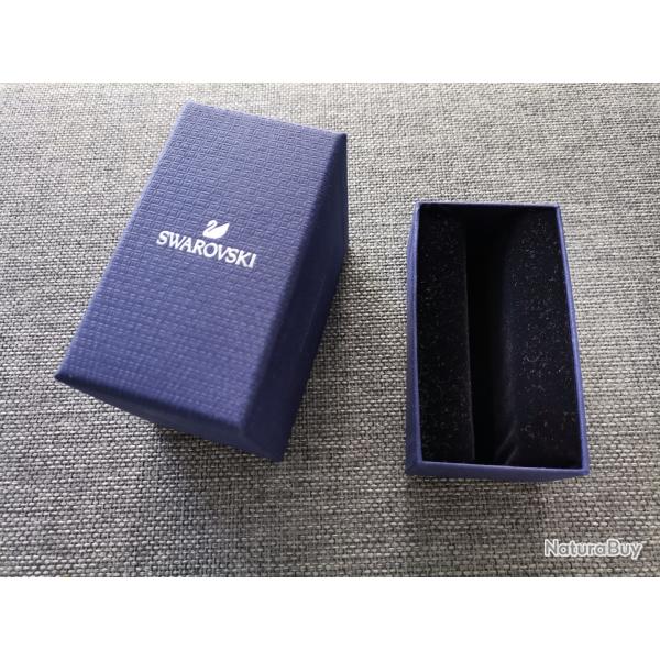 Boite bleue pour bracelet Swarovski