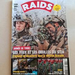 REVUE RAIDS 464 MARS 2025 FORCES SPECIALES KSK ALLEMAND  COMMANDOS BRESILIEN ARMES ARMEE RUSSE