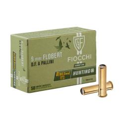 Cartouches Fiocchi 9 mm Flobert Grenaille Plomb x50 - 9mm Flaubert Fio 7.5