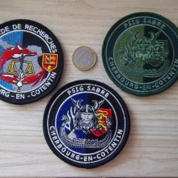 lot &eacute;cussons militaire Cherbourg insignes gendarmerie collection