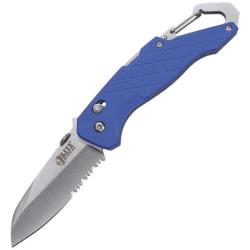 Couteau Pliant Elite Tactical Rapid Lock Sheepsfoot Lame Acier Inox Manche G10 Bleu Rapid ETFDR019BL