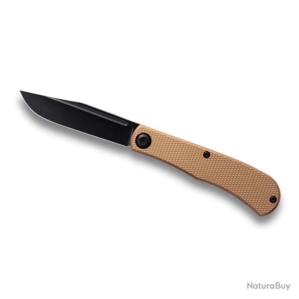 Couteau Daedalus Lab Lame Acier 154CM Manche Aluminium Bronze Linerlock DKCL4
