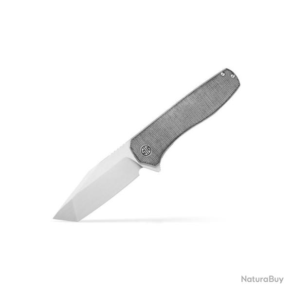 Couteau SIG SAUER Xiphos Lame Acier Nitro-V Manche Micarta Noir Gris Linerlock SIGXI6SB