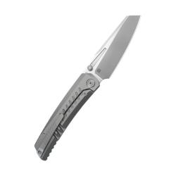 Couteau KB Insomnia Lame Acier M390 Manche Titane Gris Framelock KUB441A