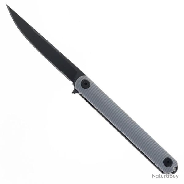 Couteau Spartan Nemec Lame Acier S35VN Manche GFN Gris Linerlock Made In Taiwan SFBL12GY