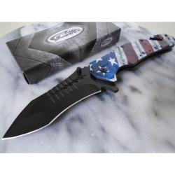 Couteau A/O Rite Edge Rescue Lame Acier 3Cr13 Manche Aluminium Multicolore Linerlock A/O CN300599US
