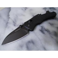 Couteau Pliant Kershaw Craze Lame Acier 8Cr13MoV Manche Nylon Noir DuraLock KS8337X