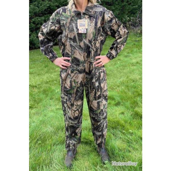 Combinaison camoufl�ee, coton pour jeu, chasse, tir, paint ball, safari, aventure