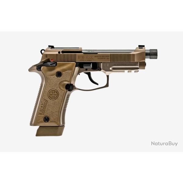 Pistolet Beretta 80X CHEETAH TACTICAL FDE .9 MM court (.380) 2 *15 coups