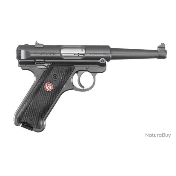 Pistolet Ruger MARK IV STANDARD .22LR 4.75" 10 coups bronze canon FUSELE 40104 (2C)