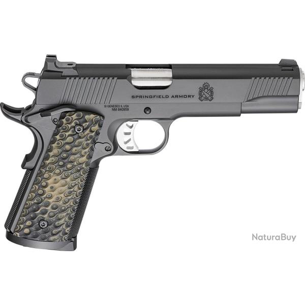 Pistolet Springfield Armory 1911 TRP CLASSIC noir cal. .45ACP canon 5'' - 3 chargeur 8 coups