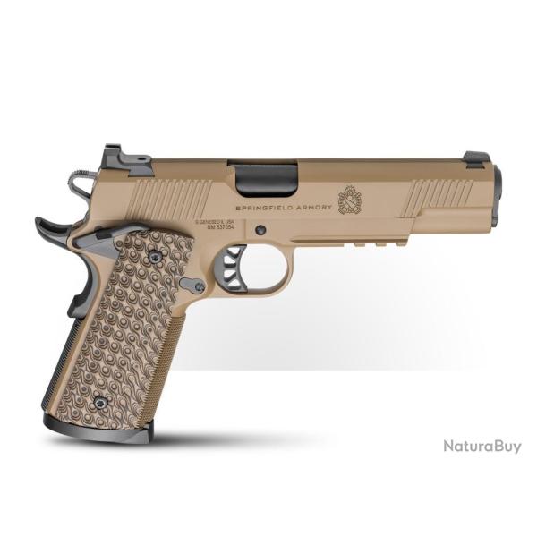 Pistolet Springfield Armory 1911 TRP COYOTE cal. .45ACP canon 5'' - 3 chargeur 8 coups