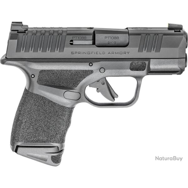 Pistolet Springfield Armory HELLCAT cal. 9X19 3'' noir - chargeurs 1x11/1x13 coups