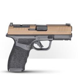 Pistolet Springfield Armory HELLCAT PRO OSP NOIR/BRONZE cal. 9X19 - chargeurs 1x15/1x17 coups