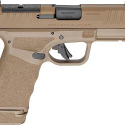 Pistolet Springfield Armory HELLCAT PRO OSP tout FDE cal. 9X19 - chargeurs 1x15/1x17 coups