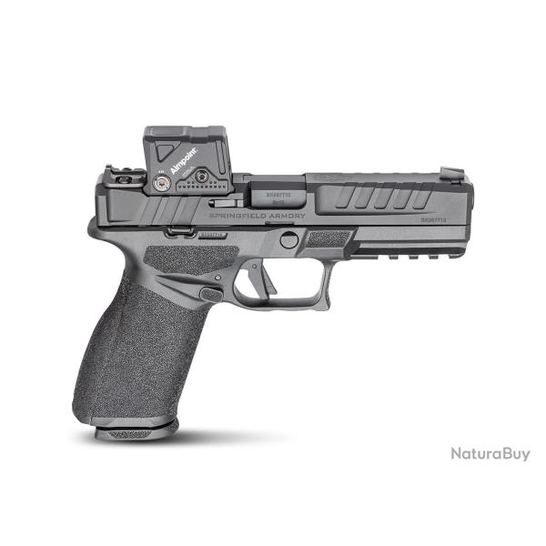 Pistolet Springfield Armory ECHELON 4.5F avec AIMPOINT COA cal 9x19 chargeurs 17 et 20 coups